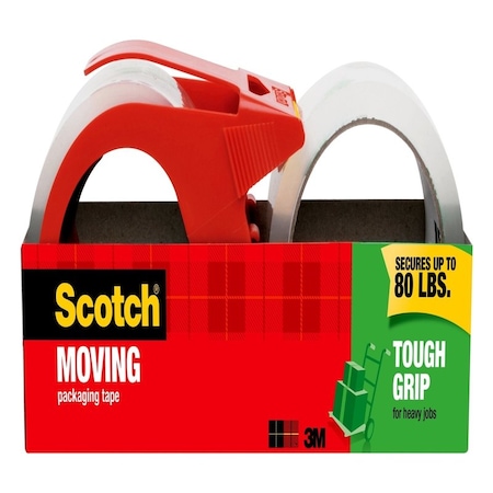 Scotch Scotch 1.88 in. W X 54.6 yd L Packaging Tape with Dispenser 3500-2-1RD